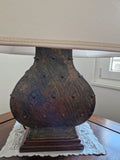 Bronze Tischleuchte