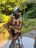 Bronzeskulpturen (2 Stück)