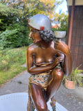 Bronzeskulpturen (2 Stück)