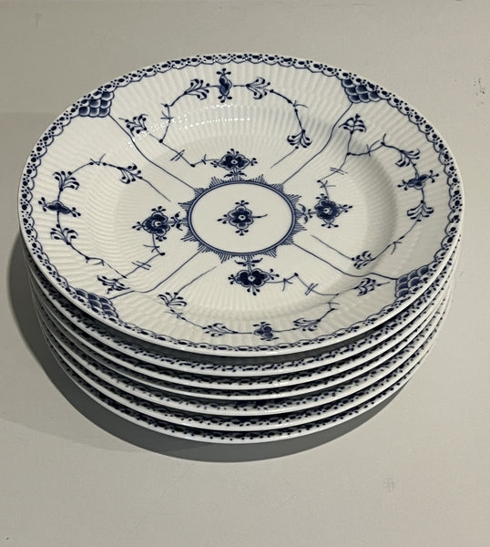 Musselmalet, Halbspitz blau