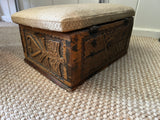 Nähschatulle/Miniaturfass antik